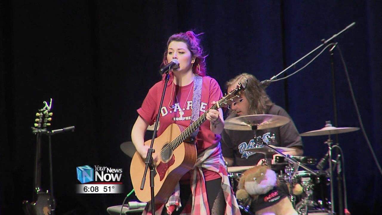 Area middle schoolers entertained by annual D.A.R.E. concert 1.jpg